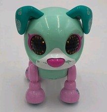 Spin Master Zoomer Zuppy Zuppies Green Pink Works