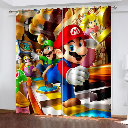 New Kids Blackout Curtains Super Bedroom 3D Curtains Thermal Ring Top Eyelet N1