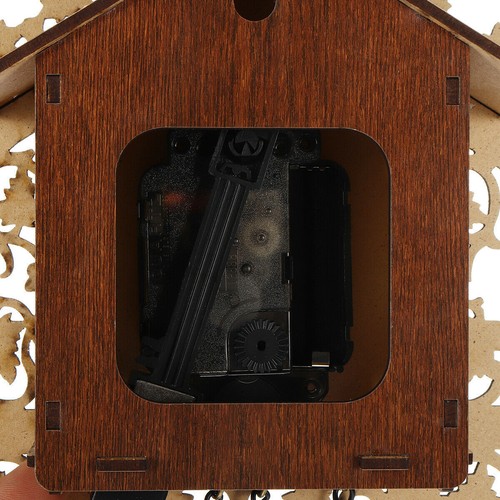 Classical Cuckoo Wall Clock Hanging Wooden Bird Clock Home Decor Creative Gifts - Bild 7 von 7