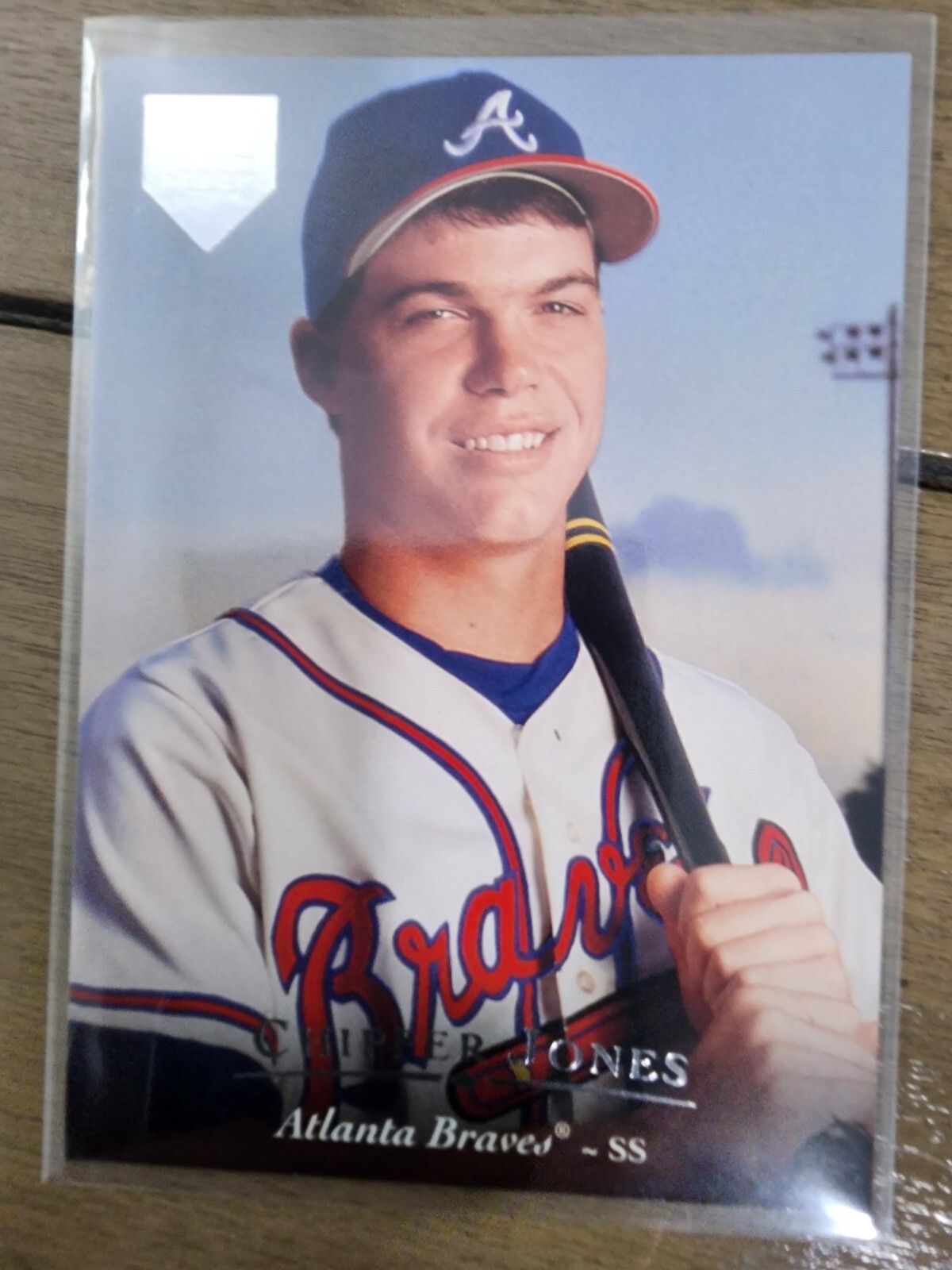 Chipper Jones 1995 Upper Deck #293 Electric Diamond