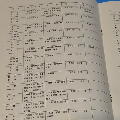 Acupuncture Point Wall Chart Illustrated Chinese 1988 - Picture 7 of 9