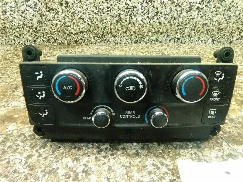 Dodge Grand Caravan 2011-2018 control de calefacción de aire acondicionado temperatura del clima OEM Foto 2 de 4