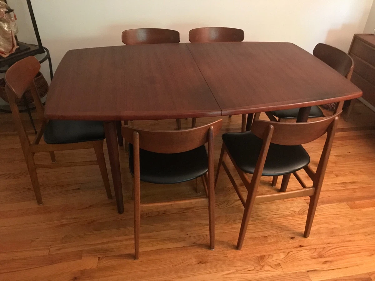 1960s kitchen table and chairs sale
