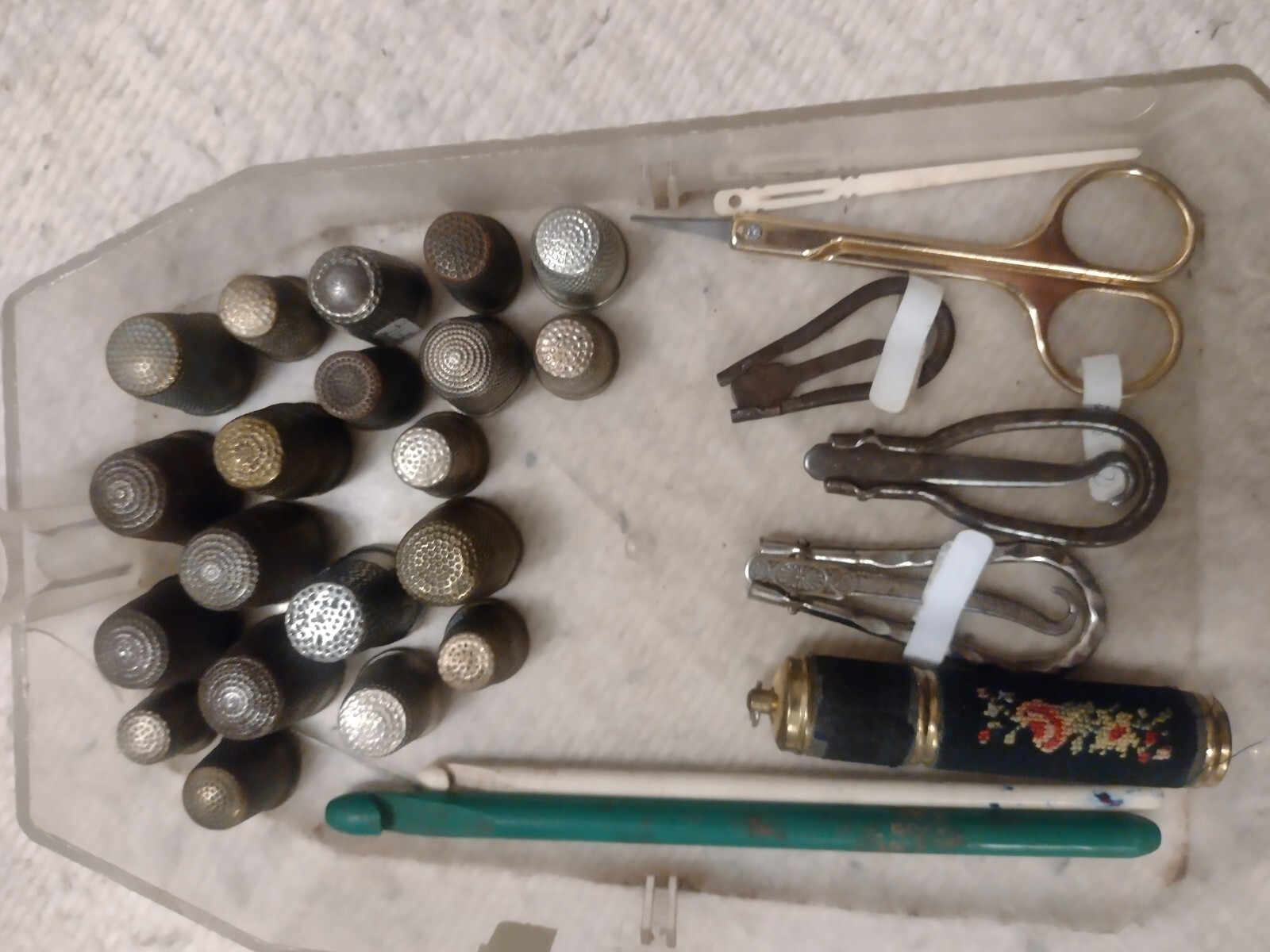 Vintage And Antique Sewing Tools Job Lot eBay