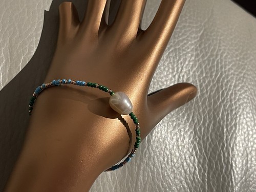 💜💜💜 Mimco Brand New Bracelet Stretchy Rose Gold + Dust Bag Hazy - Picture 6 of 12