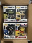Funko Pop Marvel Lot of 4 Hulk Thor Iron Man Captain America Open Box