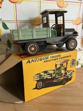 Antique Truck Friction Powered Made In Japan Original Box SSS Metal Toy S1282