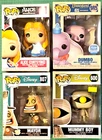 Funko Disney Pop! Vinyl Figure Set Alice Dumbo Mayor Mummy Boy Limited Edition