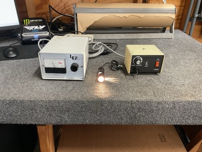 Mixed Microsope Lot Lep Microscope Power Supply 990019 & Light control