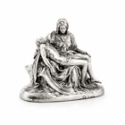 La Pietà 3 oz Gold Spartan 999+ Pure Silver Statue – Luxury Collectible Gift