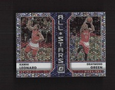2022-23 Donruss Optic #15 Kawhi Leonard / Draymond Green All-Stars Fast Break