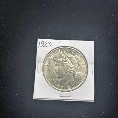 1923  Peace Silver Dollar $1 CH BU Uncirculated 90% Silver