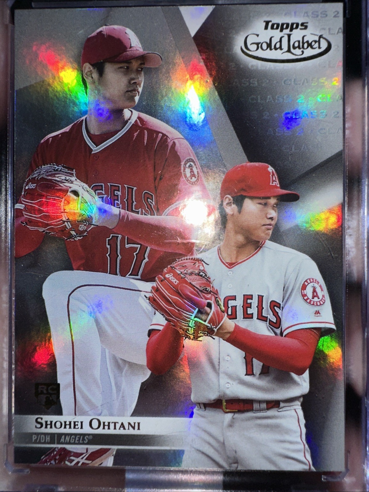 2018 Topps Gold Label - Shohei Ohtani #17 Class 2 (RC)