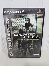 Tom Clancy's Splinter Cell PS2 PlayStation 2 - Black Label Complete With Manual