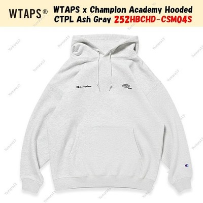 WTAPS x Champion Academy Hooded CTPL Ash Gray 252HBCHD-CSM04S