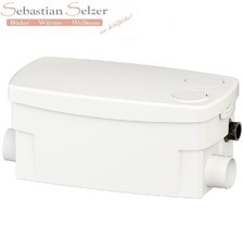 SFA Hebeanlage, Kleinhebeanlage, Schmutzwasser, SaniDouche+, Dusche, Waschtisch