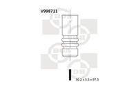 Bga Auslassventil V998711 FüR Ccn Ford CB1 Fiesta Fusion 6 5 Van Tdci