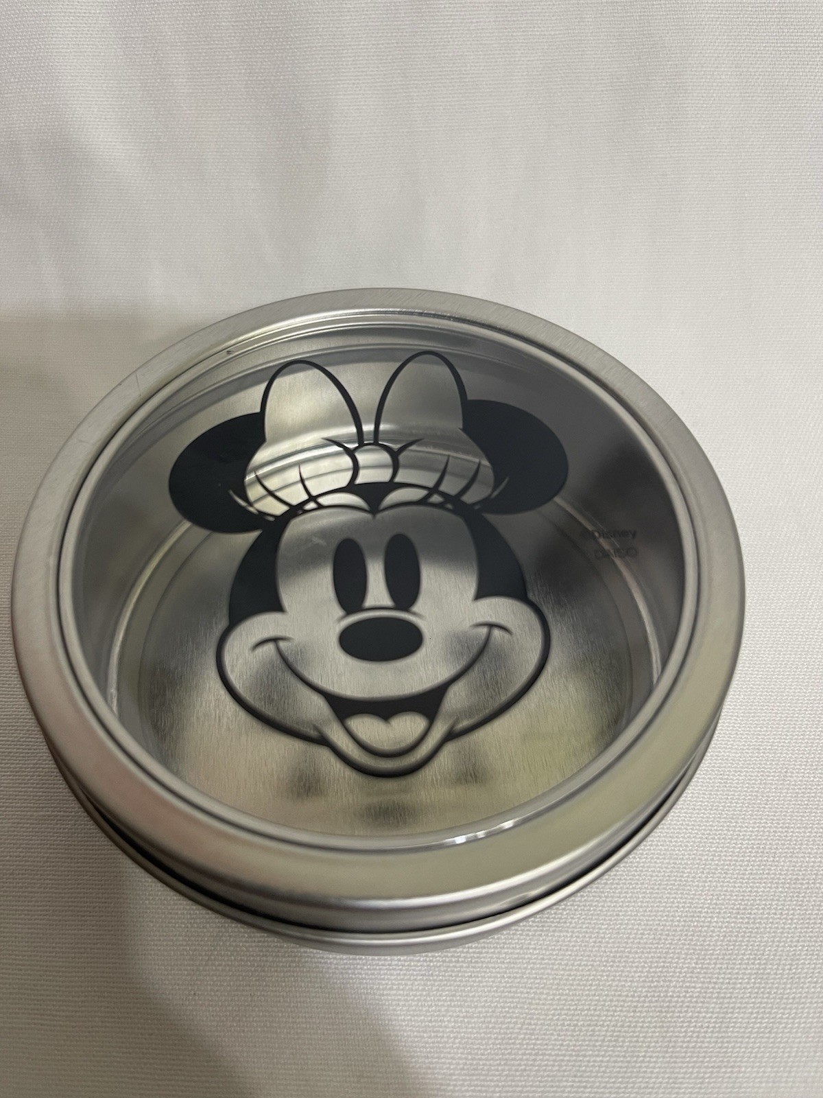 Lot of 3 DAISO Disney Magnetic Metal case. Mickey & Minnie Mouse & Pooh Bear