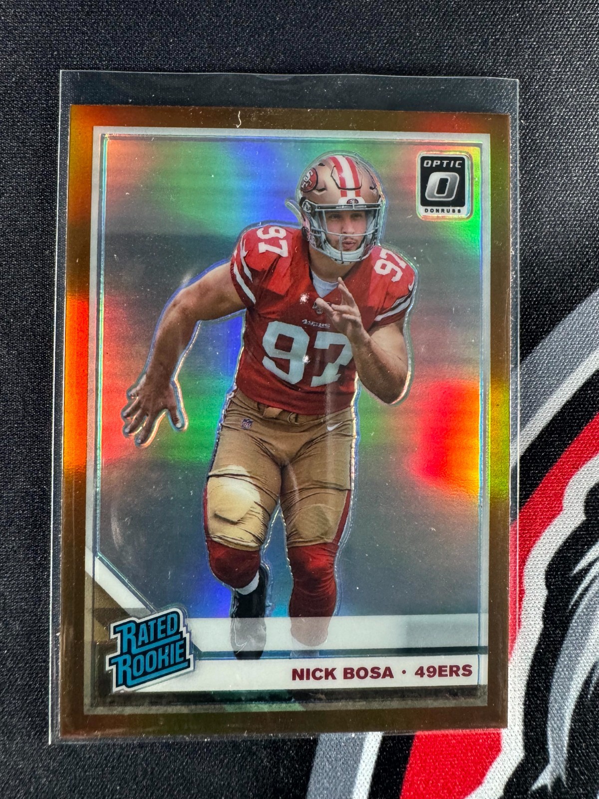 2019 Optic Nick Bosa Holo Prizm RC #168 49ers