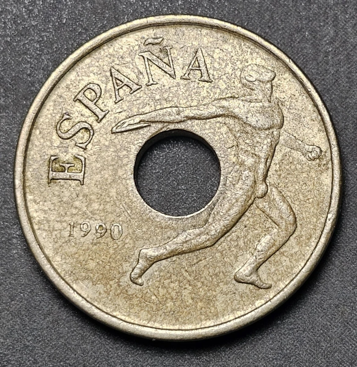 Peseta 1990 Aluminum-Bronze Spanish Coins for sale | eBay