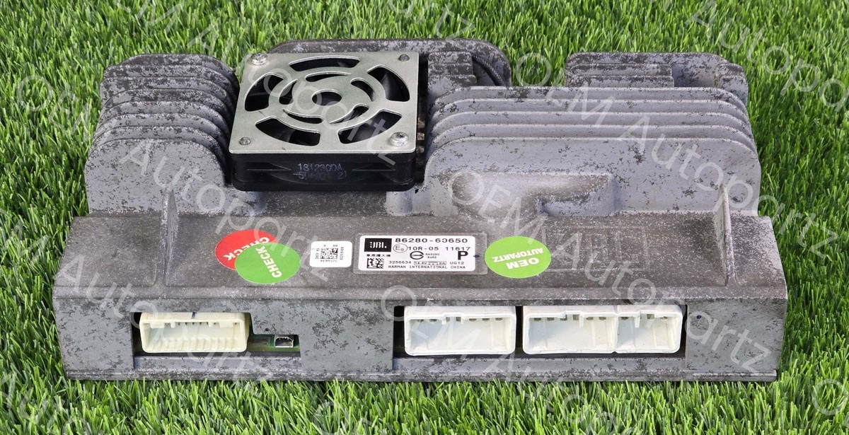 Toyota Land Cruiser J150 JBL Radio stereo Amplifier 86280-60650