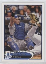 2012 Topps Factory Set Corrected Stat Line Brayan Pena #296 0h1