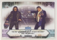 2021 Topps WWE SmackDown & Attack Usos and New Day The Miz John Morrison #42 1md