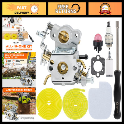 Carburetor for Poulan Pro Chainsaws P3314 P3816 P4218 PP3416 PP3516 PP4018 SM421