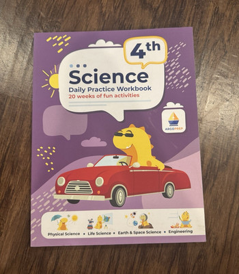 ArgoPrep Daily Practice Workbook Science Grade 4 PB 2020 150pp XQK0C7X7E1