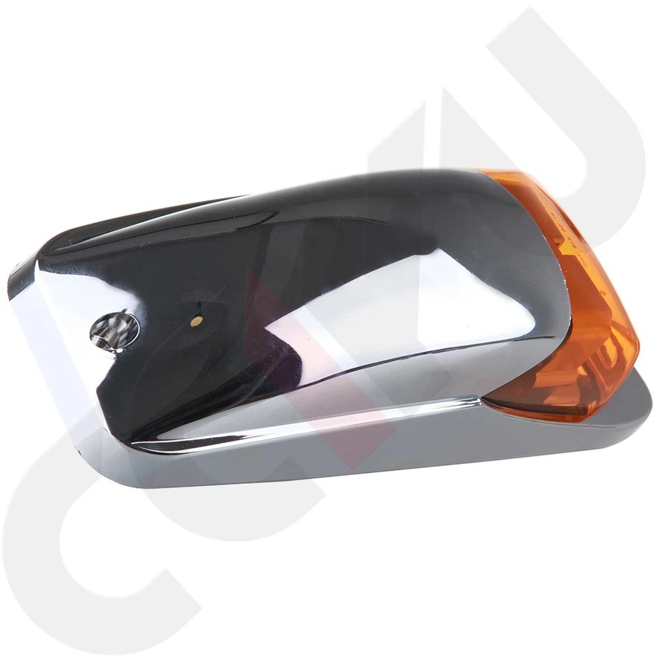 2pcs Mid Roof Cab Marker Clearance Light Amber Led for Mack Pinnacle CHU - Image 4 of 4