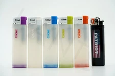 6 items 5x Cricket Regular Flame Disposable And 1x Patriot Disposable Lighters