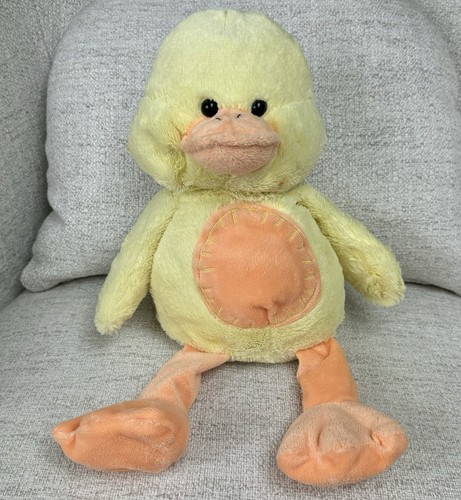 Peluche Aldi Cozems anatra gialla pancia arancione Pasqua 2009 peluche 16" giocattolo - Foto 2 di 6