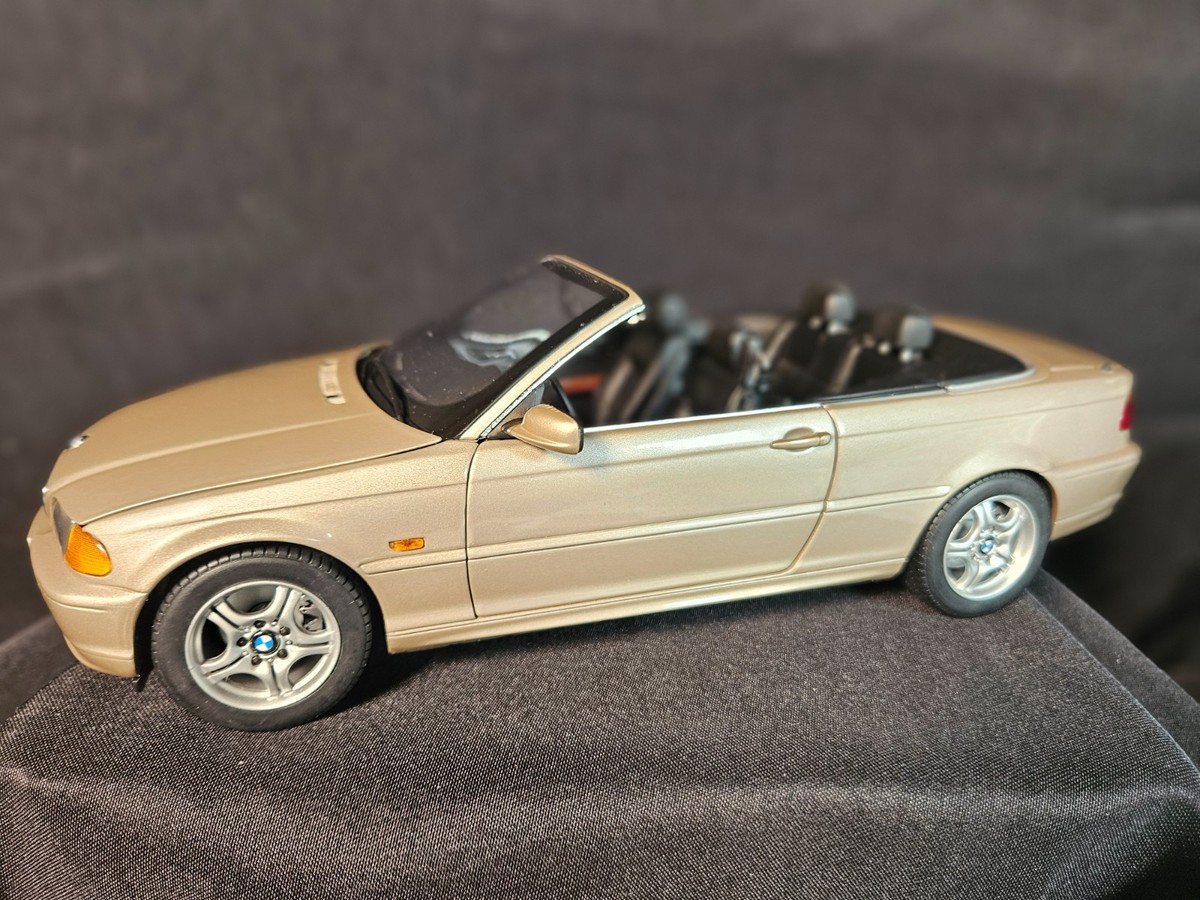 Kyosho BMW 3 Series Cabriolet Gold 1:18 Scale Inv. #5990 | eBay