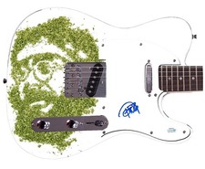 Cheech And Chong Tommy Signed Weed 420 Pot Guitar ACOA