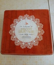 Large Empty Used Marks &Spencer Continental Selection 1kg Biscuit Tin