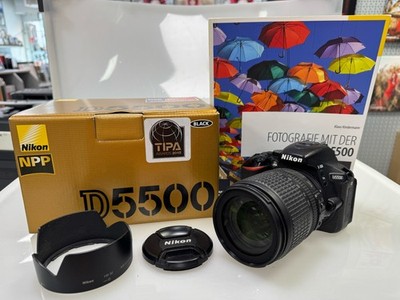 Nikon D5500 mit AF-S 18-105mm G ED VR / Zubehörpakete Buch / *im Kundenauftrag*