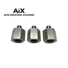 Parker 3/8 x 1/8 FG-SS Reducing Adapter NPTF Stainless Pipe Fitting 6000 PSI New