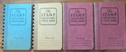 Set of 4 Vintage Stamp Stock Books FILLED Collection Vatican Germany US 1930-60s