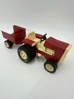 Vintage 70s Tonka Farm Tractor And Trailer Red Toy Vehicle Farming