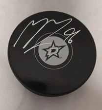 Mikko Rantanen Signed Dallas Stars Hockey Puck FANATICS Authentic NHL