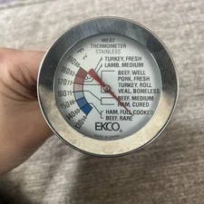 VTG EKCO Stainless Steel Meat Thermometer kitchenware 