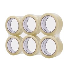 Retailer Basics Packing Tape Moving And Sealing Boxes Clear 1.9 In X 60.3 Yards