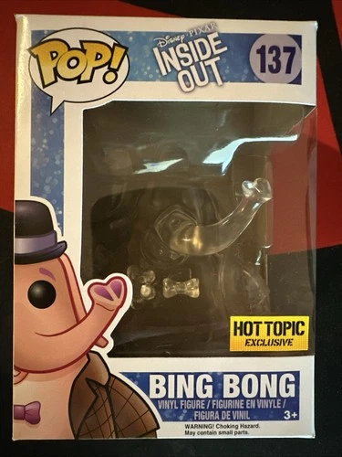 Funko Pop Disney Pixar Inside Out Bing Bong 137 Hot Topic Exclusive