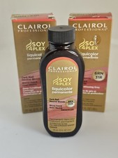 Clairol SOY4PLEX Liquicolor Permanente 6RN/31R DARK RED NEUTRAL BLONDE LOT/2 