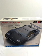 Testors Bburago Lamborghini Countach 1988 124 Built Model 2 Parts Cars