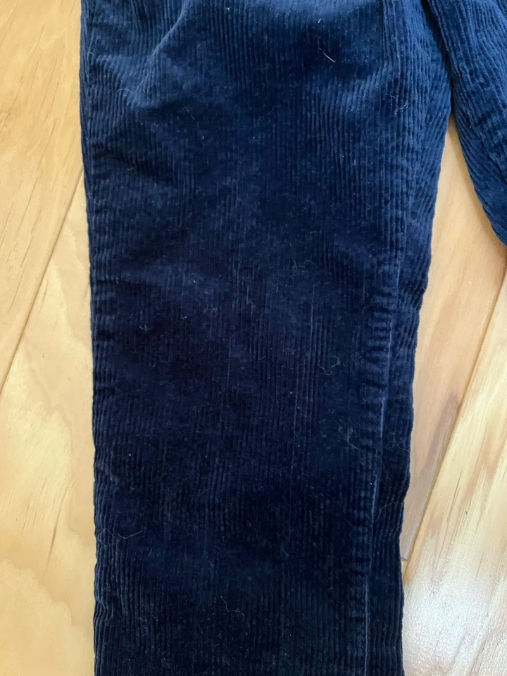 Pantalones Gymboree Niñas Talla 10 Azul Marino Cordones Cintura Elástica 5 Bolsillos Foto 2 de 4