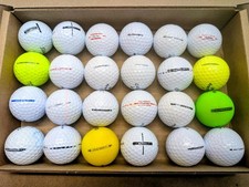 Image of 24x GRADE A/B Top Brand Mix Box Used Golf Balls (24 Ball Box)