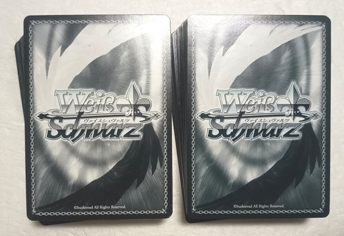 Lot of 100 Weiss Weiß Schwarz That Time I Got Reincarnated as a Slime set - Foto 2 di 2