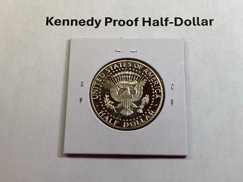 1988 S Kennedy Half Dollar Choice Proof Clad 50c US Coin Collectible 110925 57r - Image 4 of 4