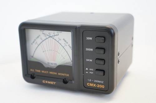 CMX-200 Comet SWR Power Meter Band 1.8 200MHz HF VHF 30/300/3KW